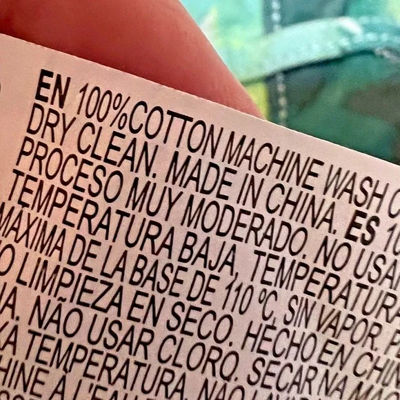 Forever 21 Womens Size Small Cargo Pants Teal Green Abstract Wide Leg Y2K - Picture 5 of 16